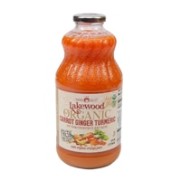 Lakewood Juice Not From Concentrate Organic Non-GMO Carrot Ginger Turmeric