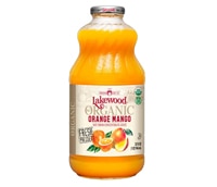 Lakewood Juice Not From Concentrate Organic Non-GMO Orange Mango