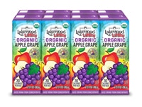 Lakewood Littles Organic Juice Boxes Apple Grape