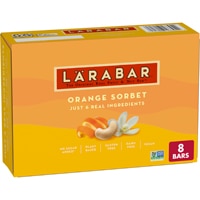 Larabar Fruit & Nut Bar Gluten Free No Sugar Added Orange Sorbet