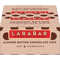 Larabar Gluten Free Fruit & Nut Bar Almond Butter Chocolate Chip