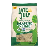 Late July Organic Tortilla Chips Jalapeno & Lime