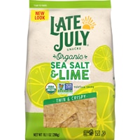 Late July Organic Tortilla Chips Sea Salt & LIme