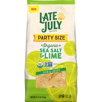 Late July Tortilla Chips Sea Salt and Lime