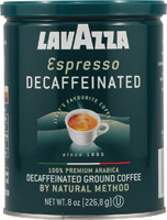 LavAzza Decaffeinated Coffee Espresso