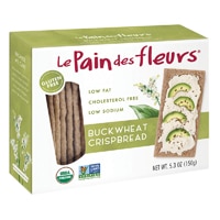 Le Pain des fleurs Organic Crispbread Gluten Free Buckwheat