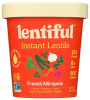 Lentiful Gluten Free Non-GMO Instant Lentils French Mirepoix