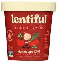 Lentiful Gluten Free Non-GMO Instant Lentils Homestyle Chili