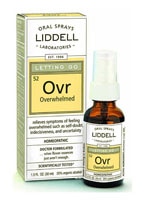 Liddell Homeopathic Letting Go Overwhelmed Spray