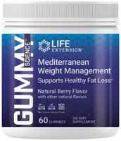 Life Extension Gummy Science Mediterranean Weight Management Natural Berry