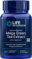 Life Extension Lightly Caffeinated - Mega Green Tea Extract