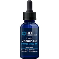 Life Extension Liquid Vitamin D3 Mint