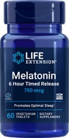 Life Extension Melatonin 6 Hour Timed Release