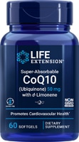 Life Extension Super-Absorbable CoQ10 Ubiquinone with d-Limonene