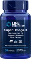 Life Extension Super Omega-3 EPA-DHA Fish Oil with Sesame Lignans & Olive Extract