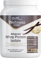 Life Extension Wellness Code Advanced Whey Protein Isolate Vanilla