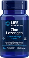 Life Extension Zinc Lozenges Citrus Orange Flavor