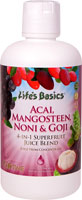 Lifetime Noni Mangosteen Goji Berry and Acai Juice Blend