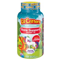 L'il Critters Kids Bone Support Calcium +D3 Mythical