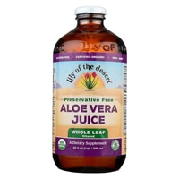 Lily of the Desert Organic Aloe Vera Juice Whole Leaf Preservative Free