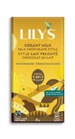 Lily's Creamy Milk Chocolate Bar with Stevia