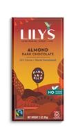 Lily's Dark Chocolate with Stevia Almond