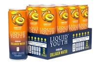 Liquid Youth Sparkling Collagen Water Summer Peach