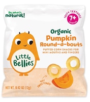 Little Bellies Toddler Snacks Organic Round-a-bouts Pumpkin