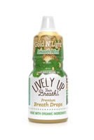 Lively Up Your Breath Organic Premium Breath Drops Gold N' Light Smooth Mint