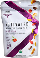 Living Intentions Organic Activated Sprouted Trail Mix Wild Berry