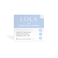 Lola Light Tampons Compact Plastic Applicator