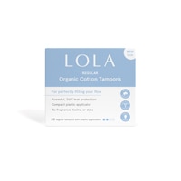 Lola Regular Tampons Compact Plastic Applicator