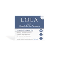 Lola Super Plus Tampons Compact Plastic Applicator