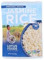 Lotus Foods Organic White Jasmine Rice Pouch