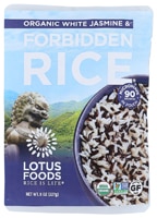 Lotus Foods Organic White Rice & Jasmine Forbidden Rice Pouch