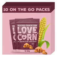 Love Corn Roasted Corn Snack Gluten Free Vegan Smoked BBQ