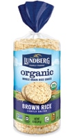 Lundberg Brown Rice Cakes Organic Whole Grain Lightly Salted