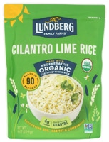 Lundberg Organic Cilantro Lime Rice Fully Cooked & Ready to Heat