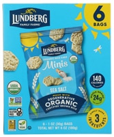 Lundberg Organic Rice Cake Minis Sea Salt