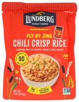 Lundberg Ready to Heat Chili Crisp Jasmine Rice