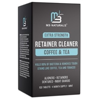 M3 Naturals Extra Strength Retainer Cleaner Tablets - Coffee + Tea