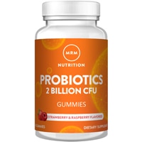 MRM Probiotic Gummies Strawberry & Raspberry