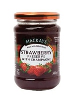 Mackays Preserve Strawberry With Champagne