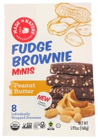 Made In Nature Fudge Brownie Minis Organic Peanut Butter