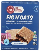 Made In Nature Gluten Free Organic Fig 'N' Oat Bars Blueberry