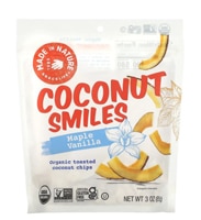 Made In Nature Organic Toasted Coconut Chips Maple Vanilla