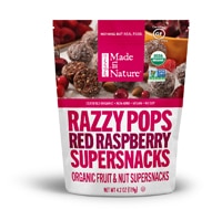 Made In Nature Razzy Pops Red Raspberry Supersnacks