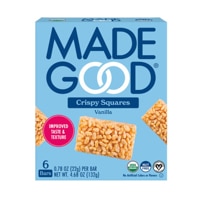 MadeGood Organic Gluten Free Crispy Squares Vanilla