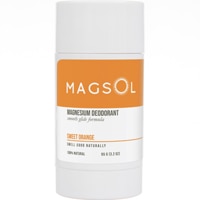 Magsol Magnesium Deodorant Aluminum Free Sweet Orange