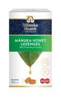 Manuka Health Manuka Honey Lozenges MGO 400+ Propolis Natural